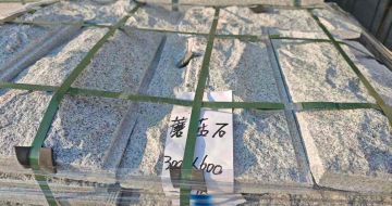 西安芝麻白蘑菇石，自然面