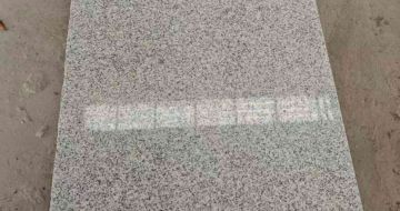 西安芝麻白光面毛板