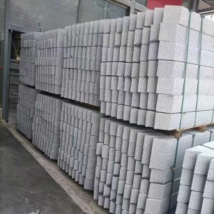 西安芝麻白树围石 树池