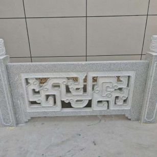 西安芝麻白河道栏杆 桥栏杆