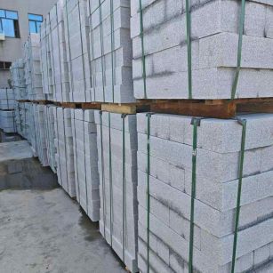 西安芝麻白路牙石，路侧石