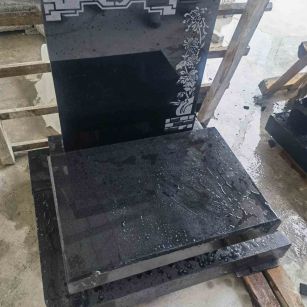 西安花岗岩墓碑石 墓碑 套墓