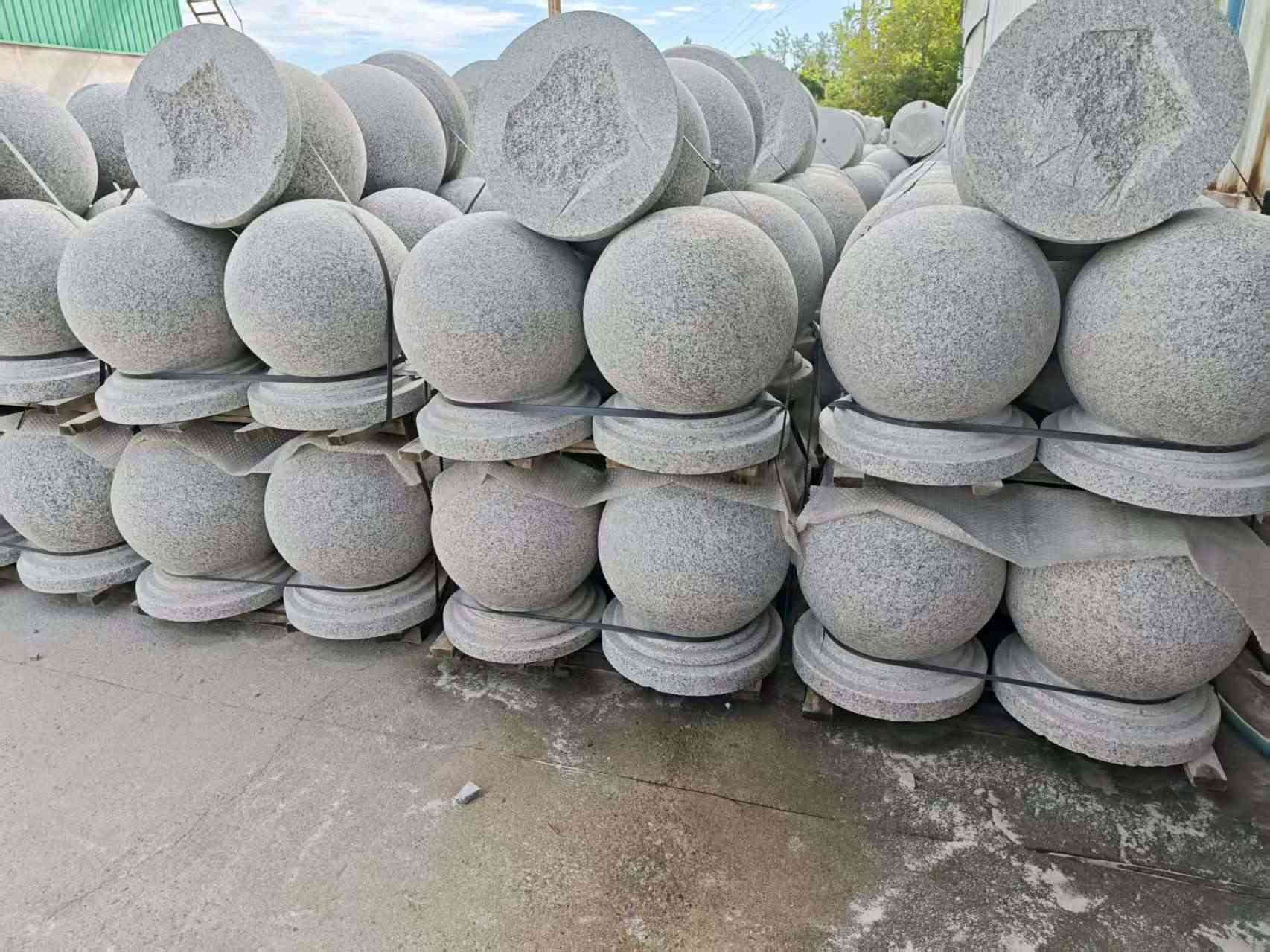 西安圆球石球挡车球