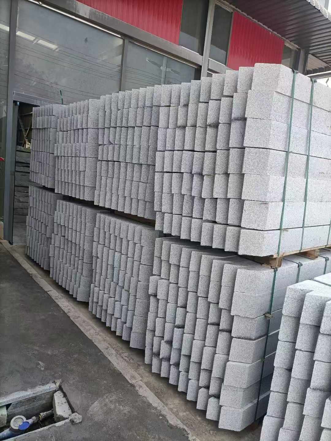 西安芝麻白树围石 树池
